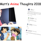 Illustration for article titled Matts Anime Thoughts 2018